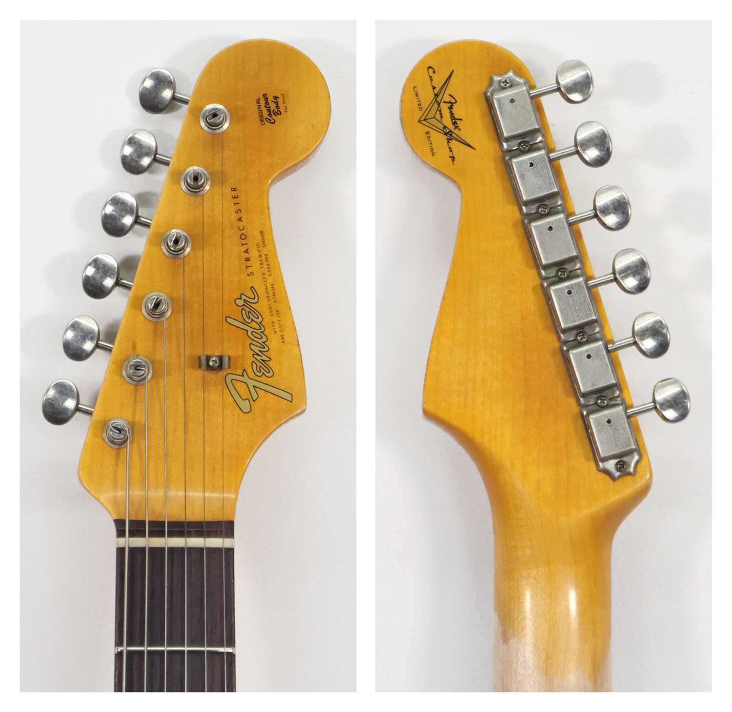 Squier by Fender STRAT レリック(MOD) イエロー】-