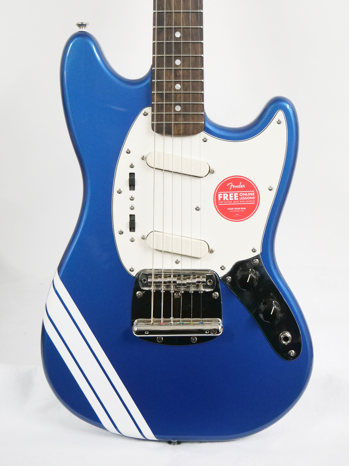 通販【通販エレキベース ムスタング ショートスケール指板 Squier By